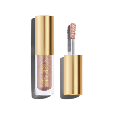 block Rosalie Liquid Lurex on a white background with doe foot showing