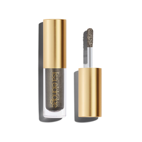 block Selene Liquid Lurex on a white background with doe foot showing