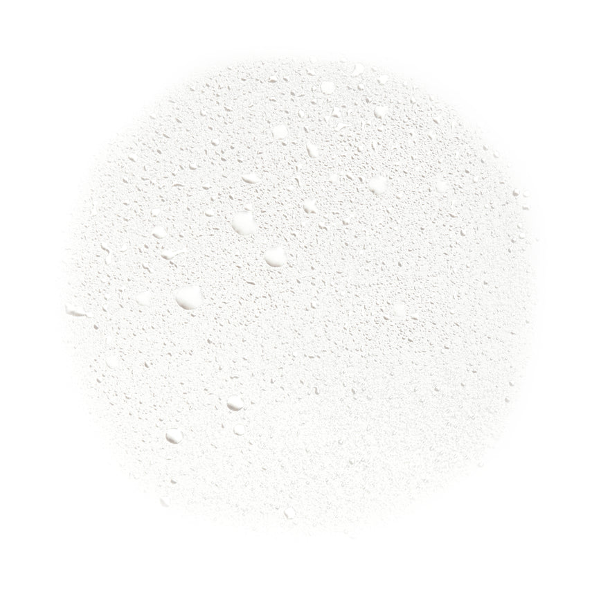 Spray swatch of Lisa Eldridge Skin and Makeup Enhancing Mist